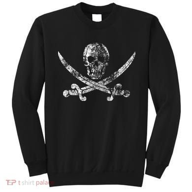 Vintage Pirate Skull Sweatshirt