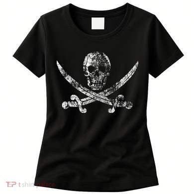 Vintage Pirate Skull Women's T-Shirt