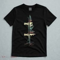 Vintage Pine Snowboard Snowboarding T-Shirt thumb 5