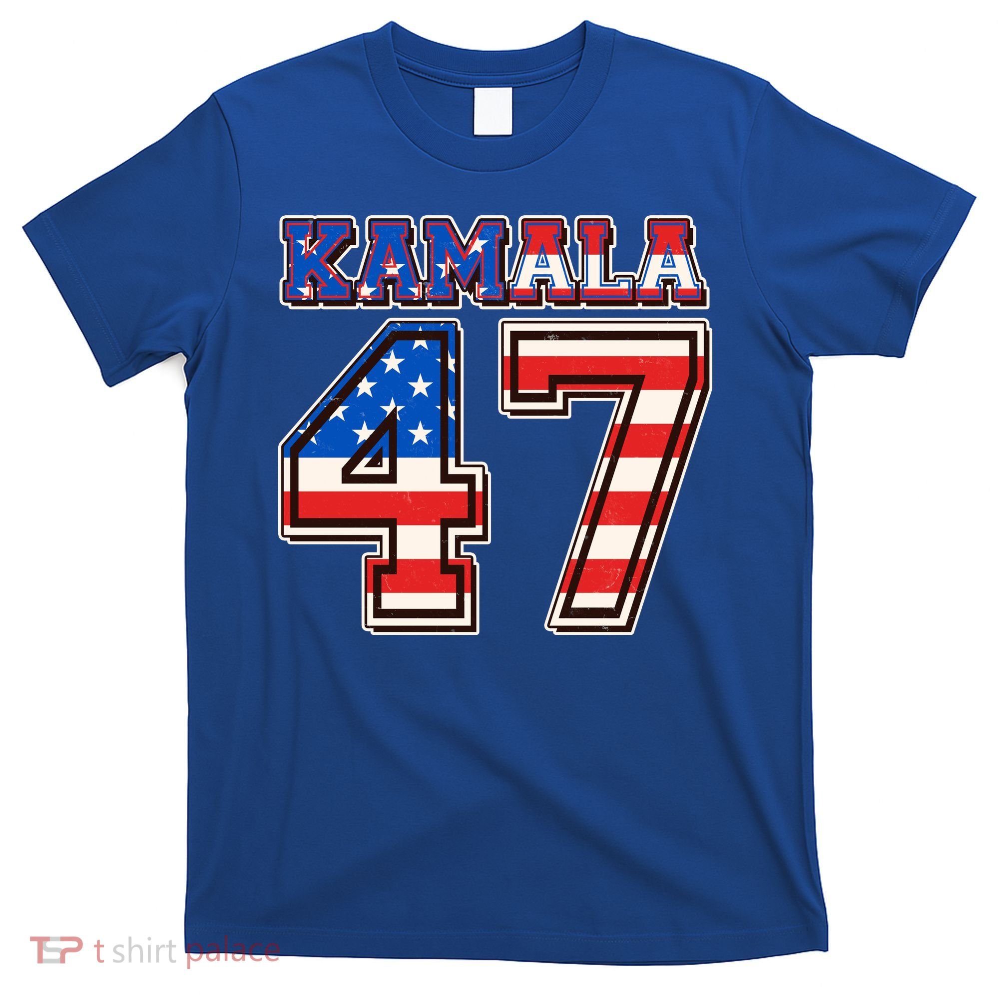 Vintage Patriotic Sporty Kamala Harris 47 T-Shirt