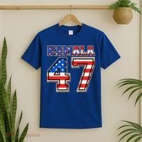 Vintage Patriotic Sporty Kamala Harris 47 T-Shirt thumb 2