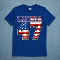 Vintage Patriotic Sporty Kamala Harris 47 T-Shirt thumb 5