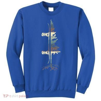 Vintage Pine Snowboard Gift Snowboarding Gift Meaningful Gift Sweatshirt