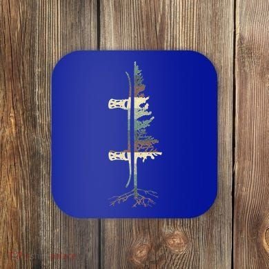 Vintage Pine Snowboard Gift Snowboarding Gift Meaningful Gift Coaster
