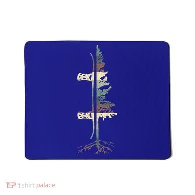 Vintage Pine Snowboard Gift Snowboarding Gift Meaningful Gift Mousepad