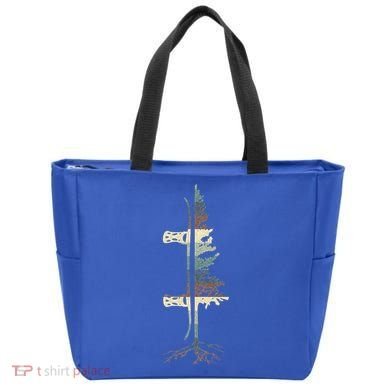 Vintage Pine Snowboard Gift Snowboarding Gift Meaningful Gift Tote Bag