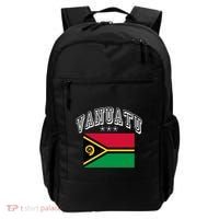 Vanuatu Patriotic Throwback Flag Souvenir Gift Backpack thumb 0