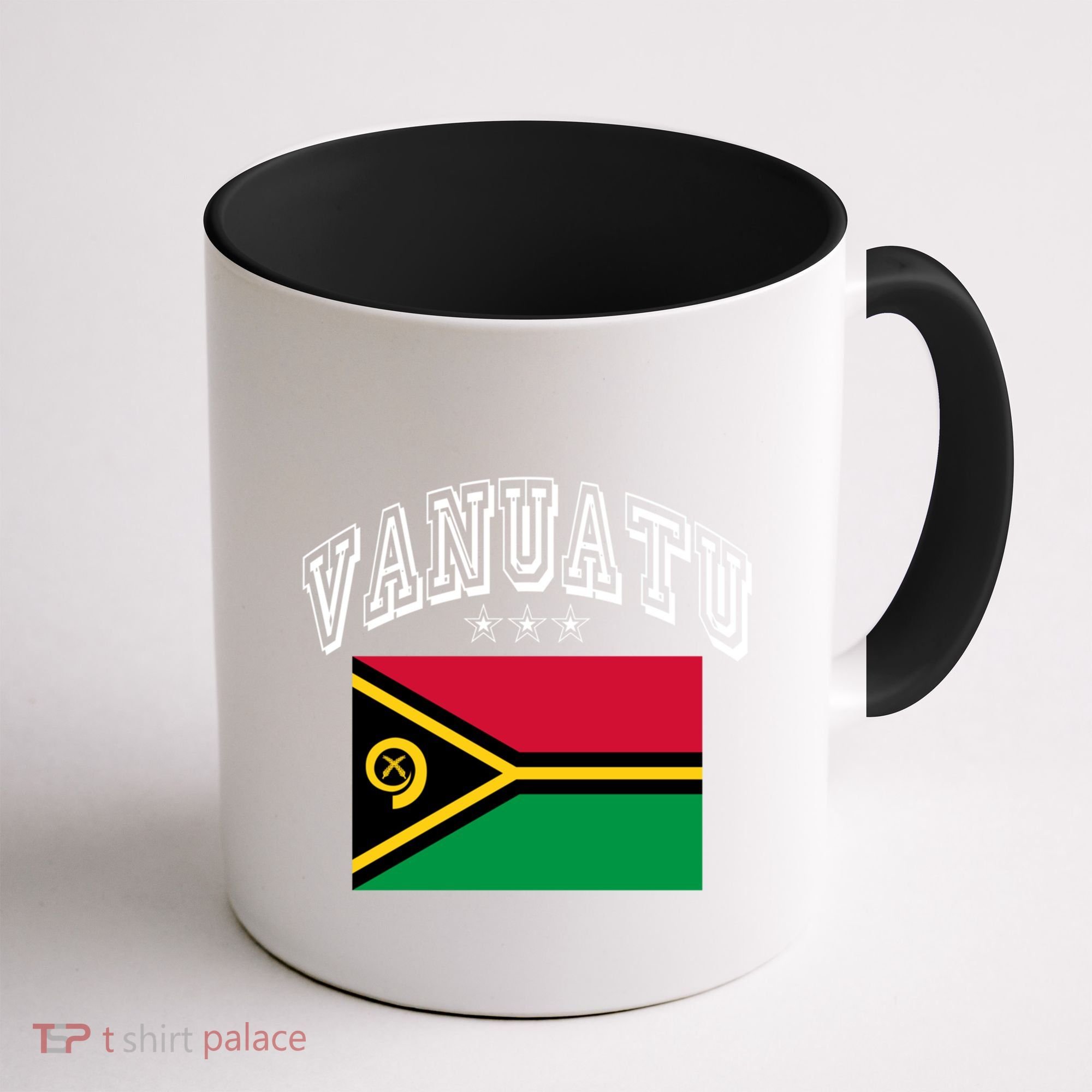Vanuatu Patriotic Throwback Flag Souvenir Gift Coffee Mug