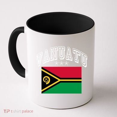 Vanuatu Patriotic Throwback Flag Souvenir Gift Coffee Mug