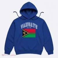 Vanuatu Patriotic Throwback Flag Souvenir Gift Hoodie thumb 0