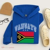 Vanuatu Patriotic Throwback Flag Souvenir Gift Hoodie thumb 4