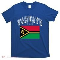 Vanuatu Patriotic Throwback Flag Souvenir Gift T-Shirt thumb 0