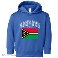 Vanuatu Patriotic Throwback Flag Souvenir Gift Toddler Hoodie thumb 0