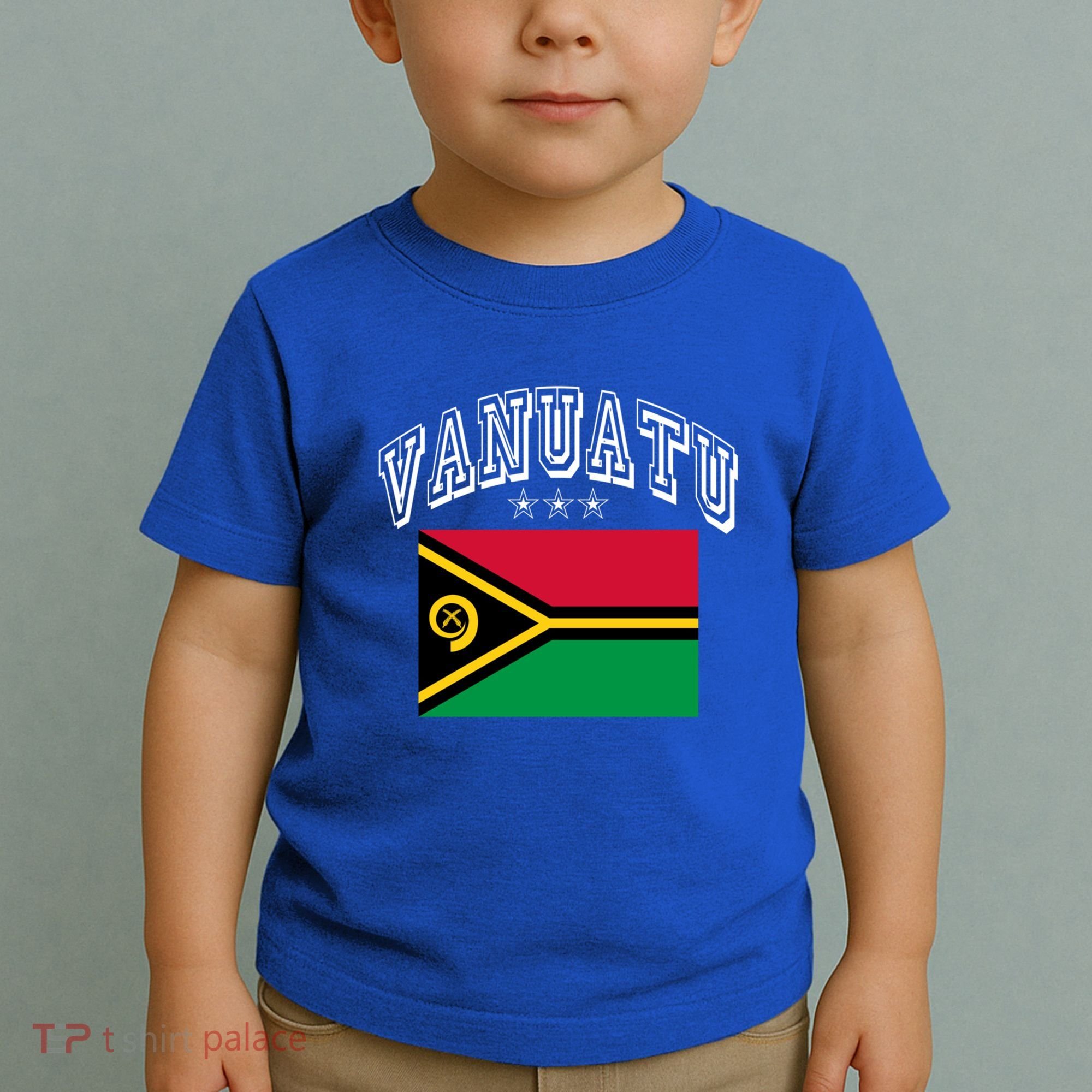 Vanuatu Patriotic Throwback Flag Souvenir Gift Toddler T-Shirt