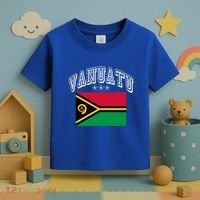 Vanuatu Patriotic Throwback Flag Souvenir Gift Toddler T-Shirt thumb 3
