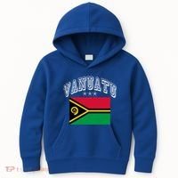 Vanuatu Patriotic Throwback Flag Souvenir Gift Kids Hoodie thumb 0