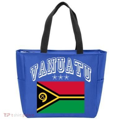 Vanuatu Patriotic Throwback Flag Souvenir Gift Tote Bag