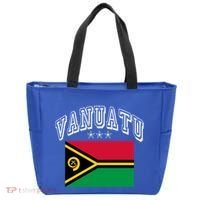 Vanuatu Patriotic Throwback Flag Souvenir Gift Tote Bag thumb 0