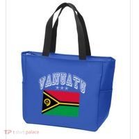 Vanuatu Patriotic Throwback Flag Souvenir Gift Tote Bag thumb 3