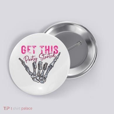 Vintage P!nk Tour Button