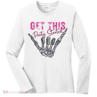 Vintage P!nk Tour Women's Long Sleeve Shirt
