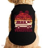 Venezuela Palm Tree Sunset Retro Doggie Tank thumb 0