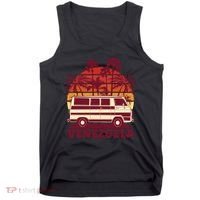Venezuela Palm Tree Sunset Retro Tank Top thumb 0