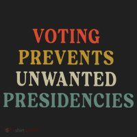 Voting Prevents Unwanted Presidencies Beanie thumb 2