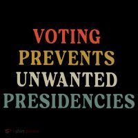 Voting Prevents Unwanted Presidencies Women's Hoodie thumb 2