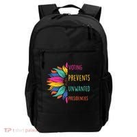 Voting Prevents Unwanted Presidencies Backpack thumb 0