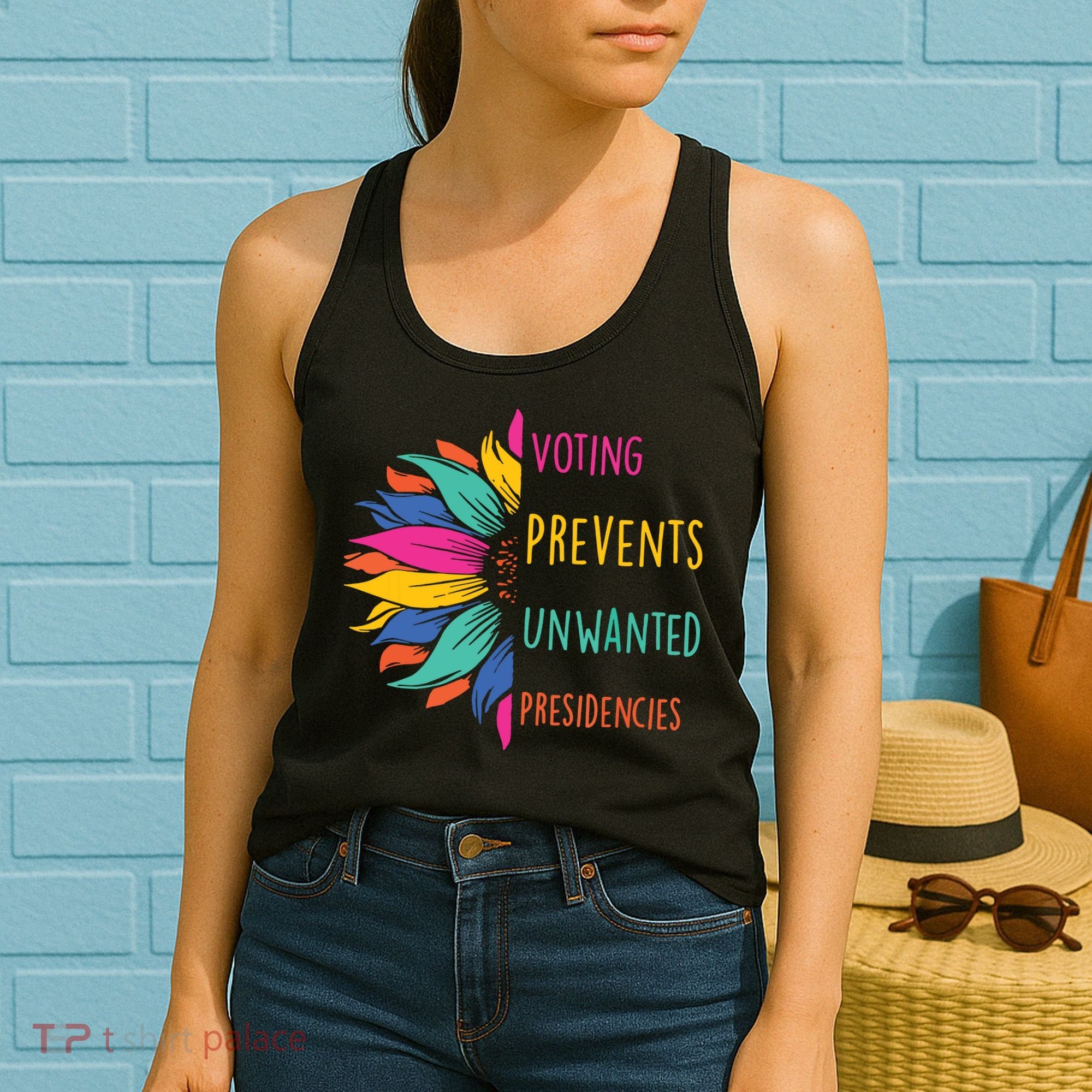 Voting Prevents Unwanted Presidencies Women's Tank Top