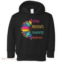 Voting Prevents Unwanted Presidencies Toddler Hoodie thumb 0