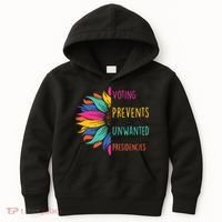 Voting Prevents Unwanted Presidencies Kids Hoodie thumb 0