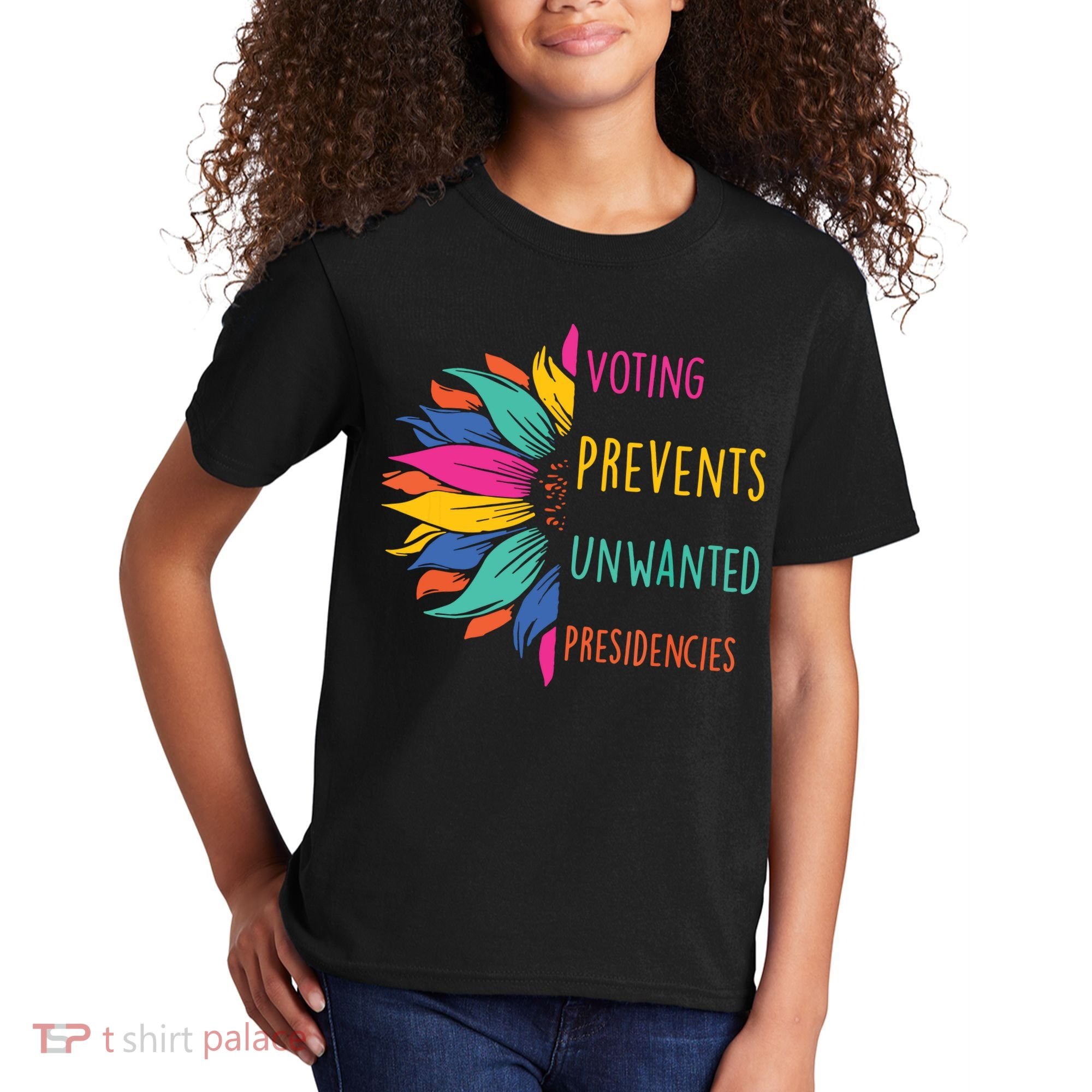 Voting Prevents Unwanted Presidencies Kids T-Shirt
