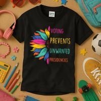 Voting Prevents Unwanted Presidencies Kids T-Shirt thumb 3