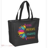 Voting Prevents Unwanted Presidencies Tote Bag thumb 2