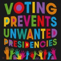 Voting Prevents Unwanted Presidencies Gift Women's Hoodie thumb 2