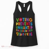 Voting Prevents Unwanted Presidencies Gift Women's Tank Top thumb 0