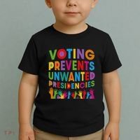 Voting Prevents Unwanted Presidencies Gift Toddler T-Shirt thumb 2