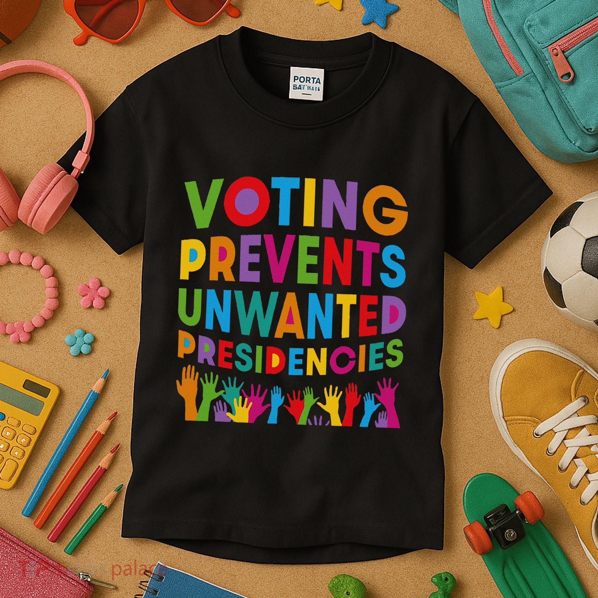 Voting Prevents Unwanted Presidencies Gift Kids T-Shirt