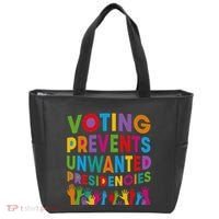 Voting Prevents Unwanted Presidencies Gift Tote Bag thumb 0