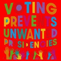 Voting Prevents Unwanted Presidencies Gift Santa Hat thumb 1