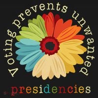 Voting Prevents Unwanted Presidencies Gift Visor thumb 3