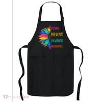 Voting Prevents Unwanted Presidencies Sunflower Apron thumb 0