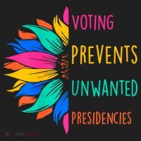Voting Prevents Unwanted Presidencies Sunflower Hat thumb 2
