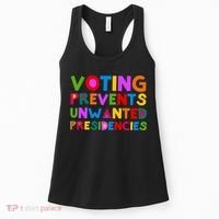 Voting Prevents Unwanted Presidencies Women's Tank Top thumb 0