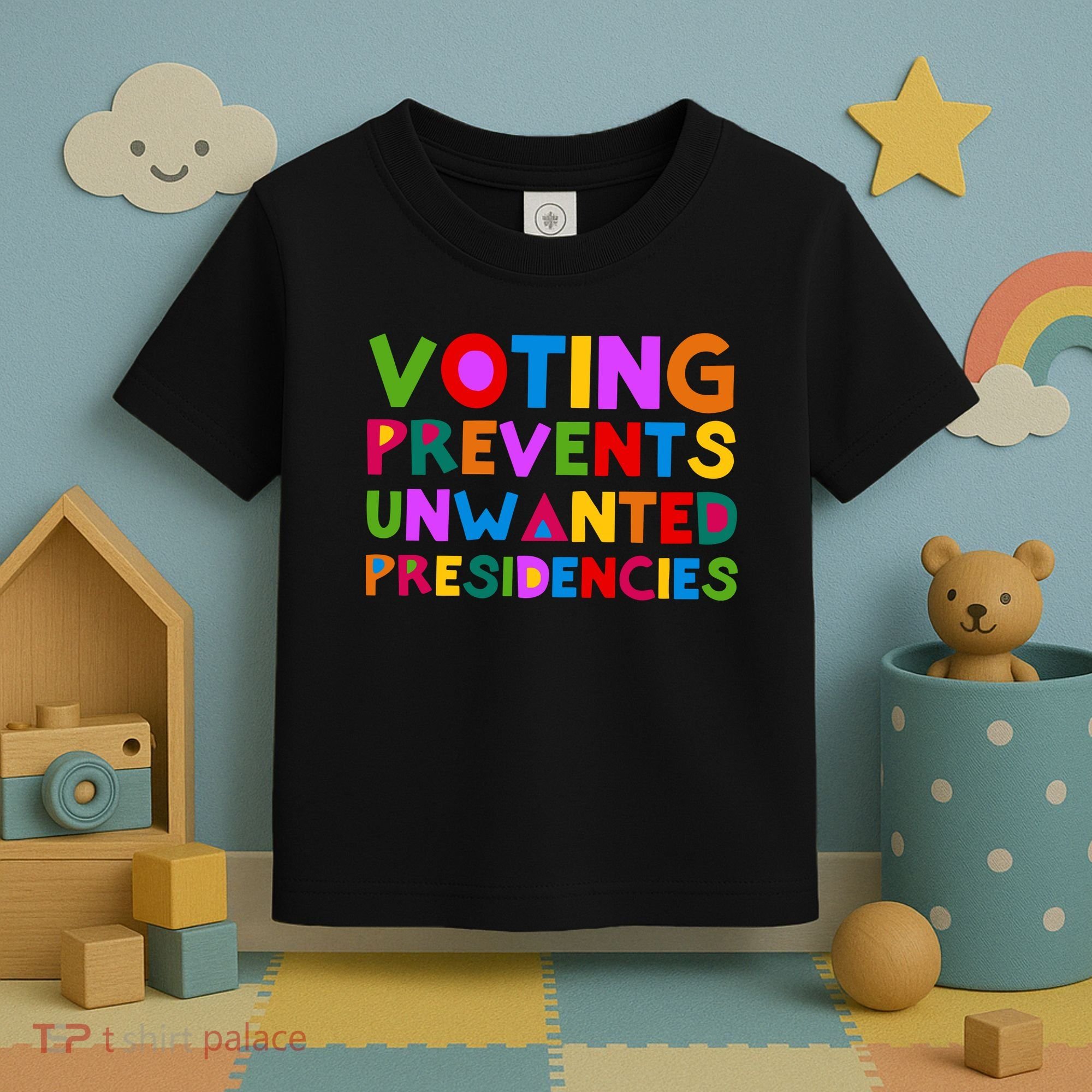 Voting Prevents Unwanted Presidencies Toddler T-Shirt