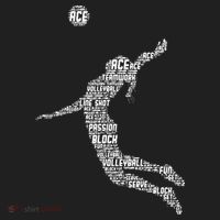 Volleyball Player Zone Performance Long-Sleeve T-Shirt thumb 2