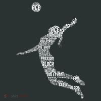 Volleyball Player Infant Baby Jersey Bodysuit thumb 2