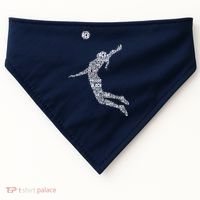 Volleyball Player USA-Made Doggie Bandana thumb 0